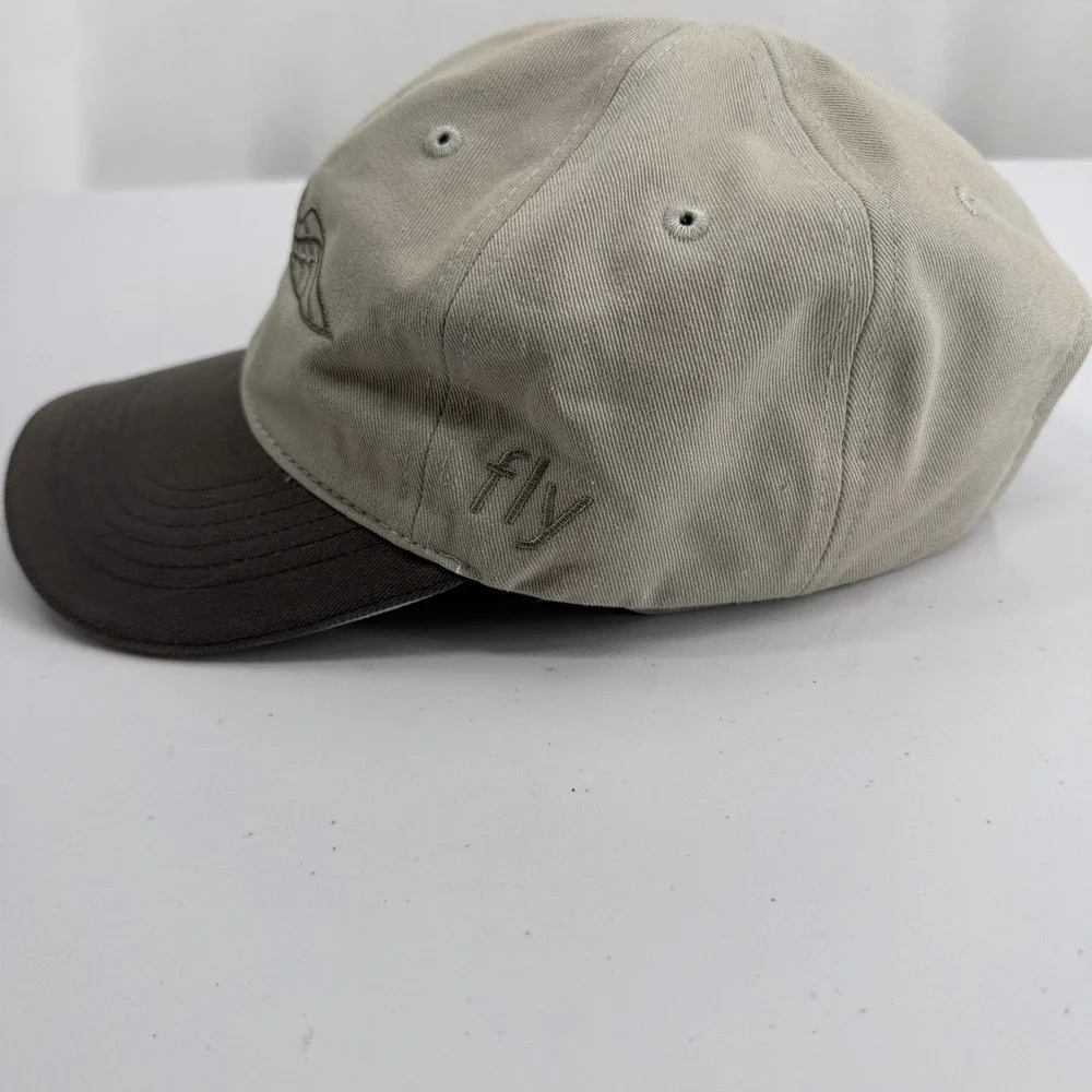 AOPA Pilot Wings Baseball Cap Mens OSFA Gray Cotton Adjustable Strap Hat
